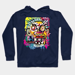 face in color Hoodie